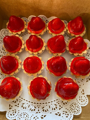 Mini tartaletas de fresas