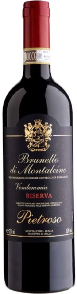 Brunello di Montalcino "Riserva" '19 - Pietroso