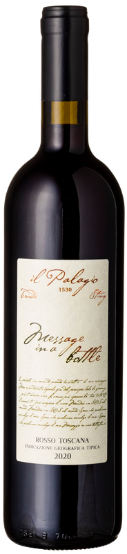 Message in a bottle Rosso BIO