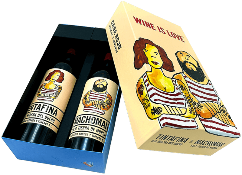 Casa Rojo - Giftbox "Machoman & Tinta Fina"