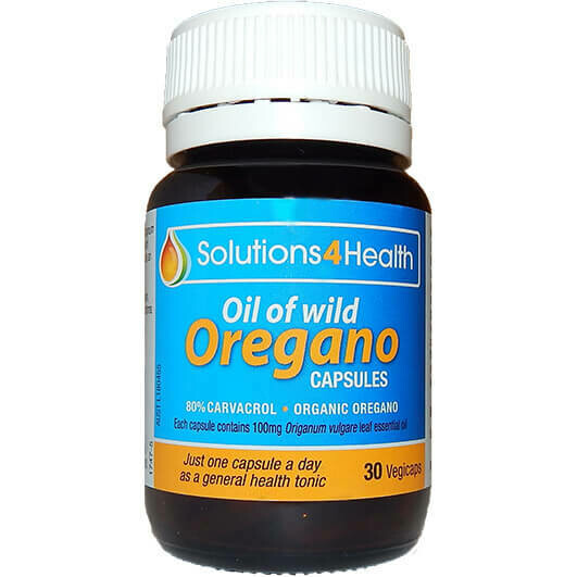 Solutions4Health Oil of Wild Oregano, Size: 30 Capsules