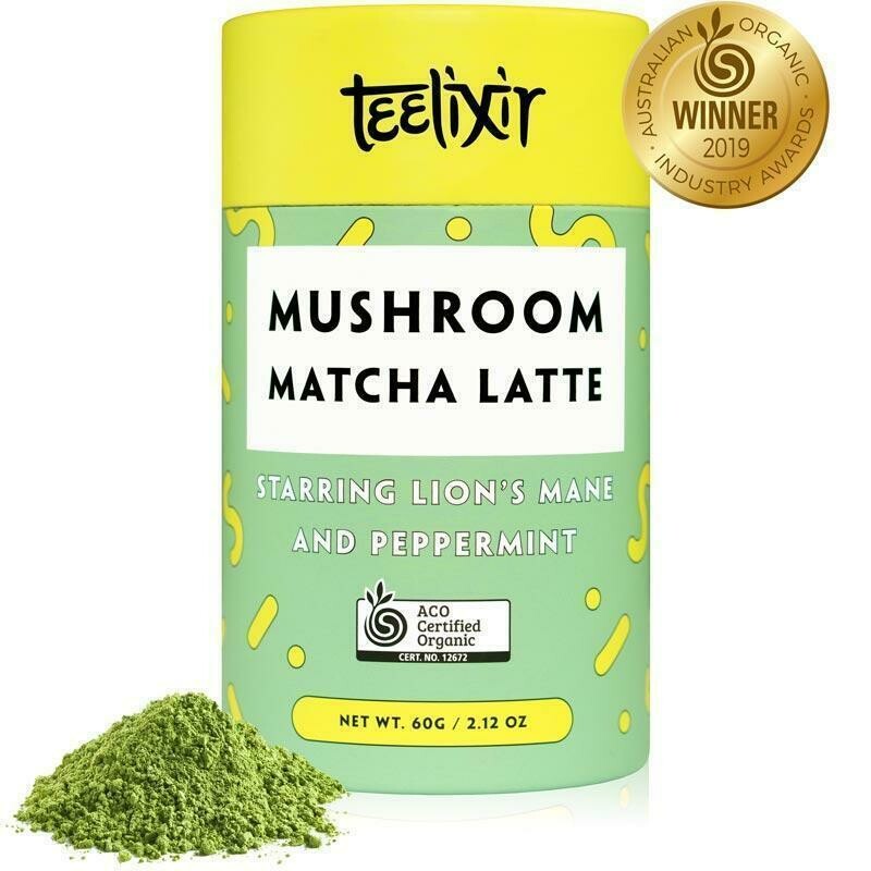 Teelixir Mushroom Matcha Latte