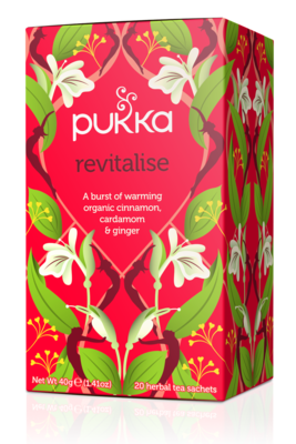 Pukka Tea Energy Range, Colours: Revitalise