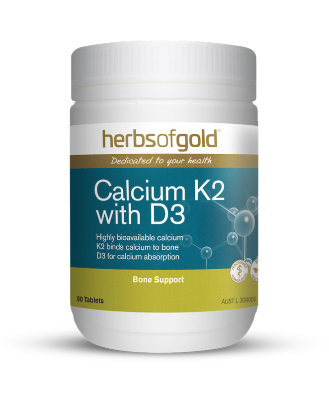 Calcium K2 With D3 Herbs Of Gold The Vitamin Outlet