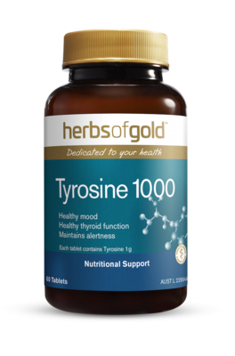 Herbs of Gold Tyrosine 1000