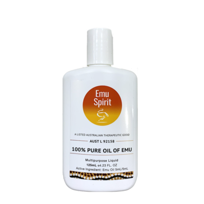 Emu Spirit Pure Oil Of Emu, Size: 125ml