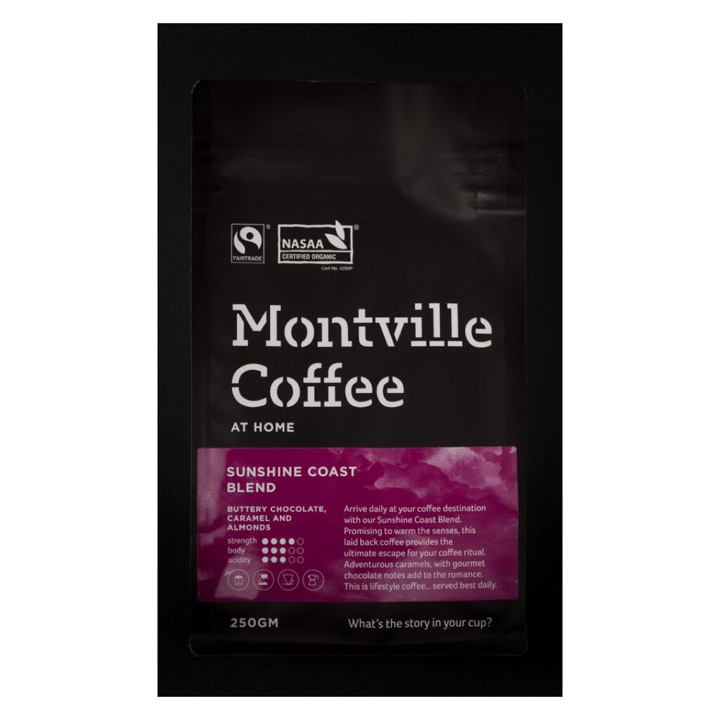 Montville Coffee Organic Sunshine Coast Blend