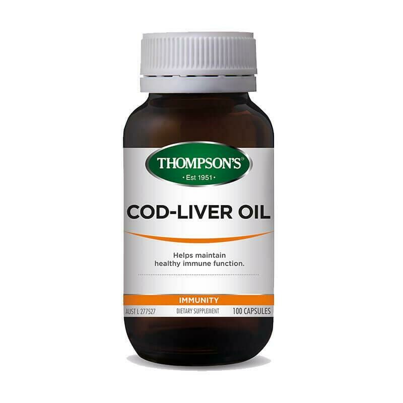 Thompson&#39;s Cod Liver Oil 500mg