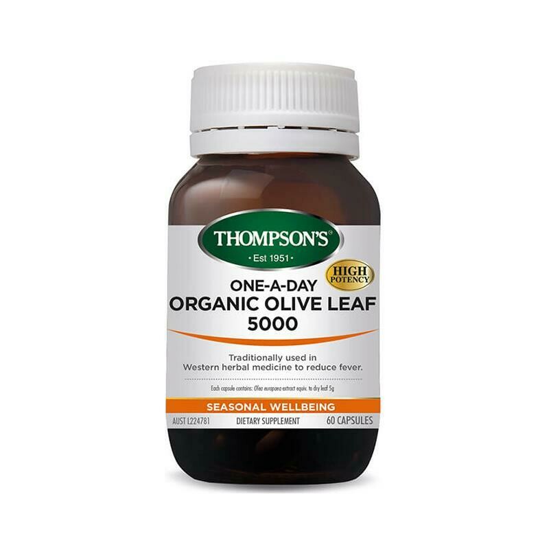 Thompson&#39;s One-A-Day Organic Olive Leaf 5000