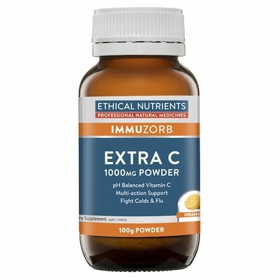 Ethical Nutrients Extra C 1000mg Powder Ethical Nutrients Extra C 1000mg Powder