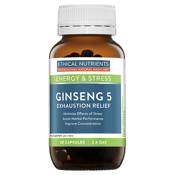 Ethical Nutrients Ginseng 5 Exhaustion Relief