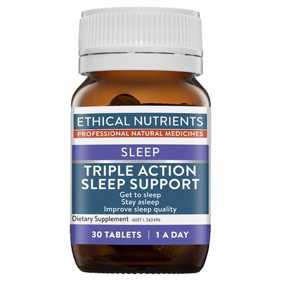 Ethical Nutrients Triple Action Sleep Support Ethical Nutrients Triple Action Sleep Support