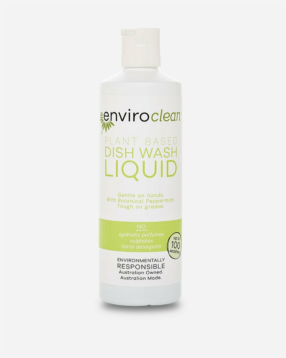 Enviroclean Plant Based Dish Wash Liquid Peppermint