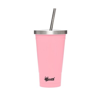 Cheeki Tumbler (Insulated) 500ml, Colour: Dusty Pink