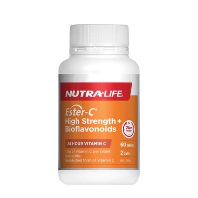 Nutralife Ester-C High Strength + Bioflavonoids Nutralife Ester-C High Strength + Bioflavonoids