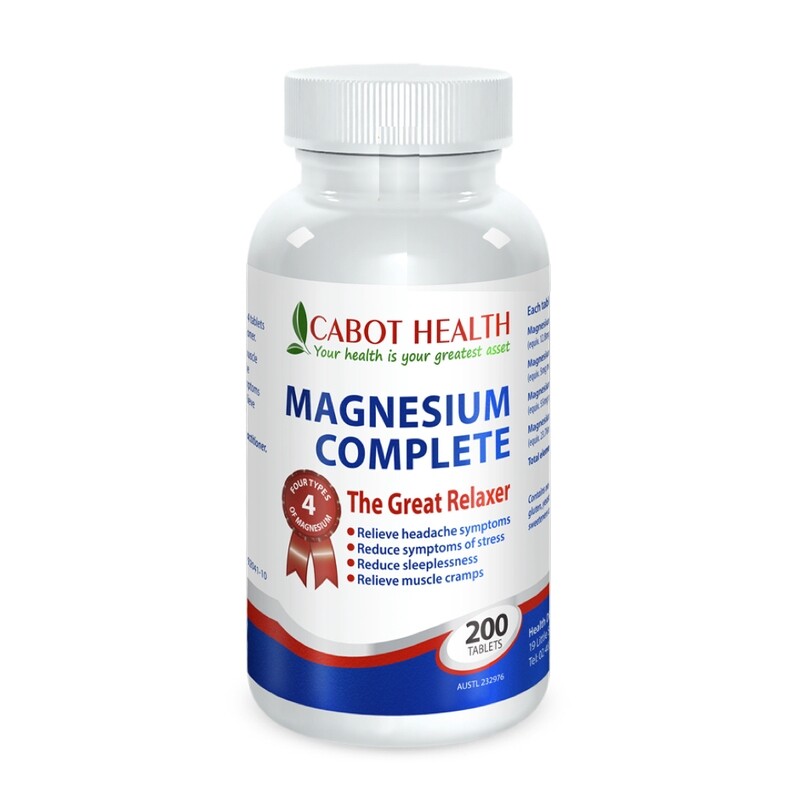 Cabot Health Magnesium Complete Tablets