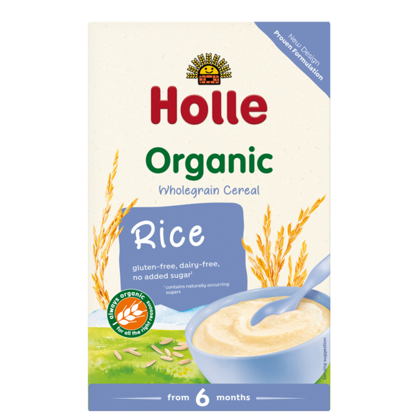 Organic Wholegrain Cereal Rice Porridge Holle Organics The Vitamin