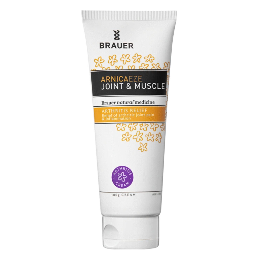 ArnicaEze Arnica Joint & Muscle Cream Brauer The Vitamin Outlet