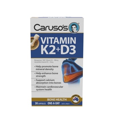 Caruso's Vitamin K2+D3