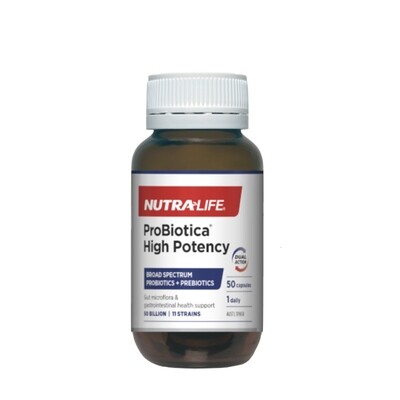 Nutralife ProBiotica High Potency, Size: 30 capsules