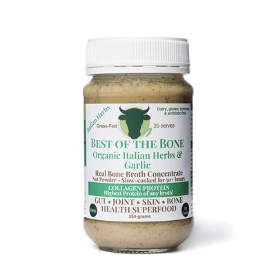 Best of the bone Bone Broth Organic Italian Herbs &amp; Garlic