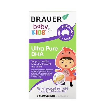 Brauer Baby &amp; Kids Ultra Pure DHA