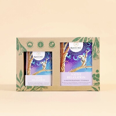 Roogenic Native Relaxation Tea Bag &amp; Tin Gift Box