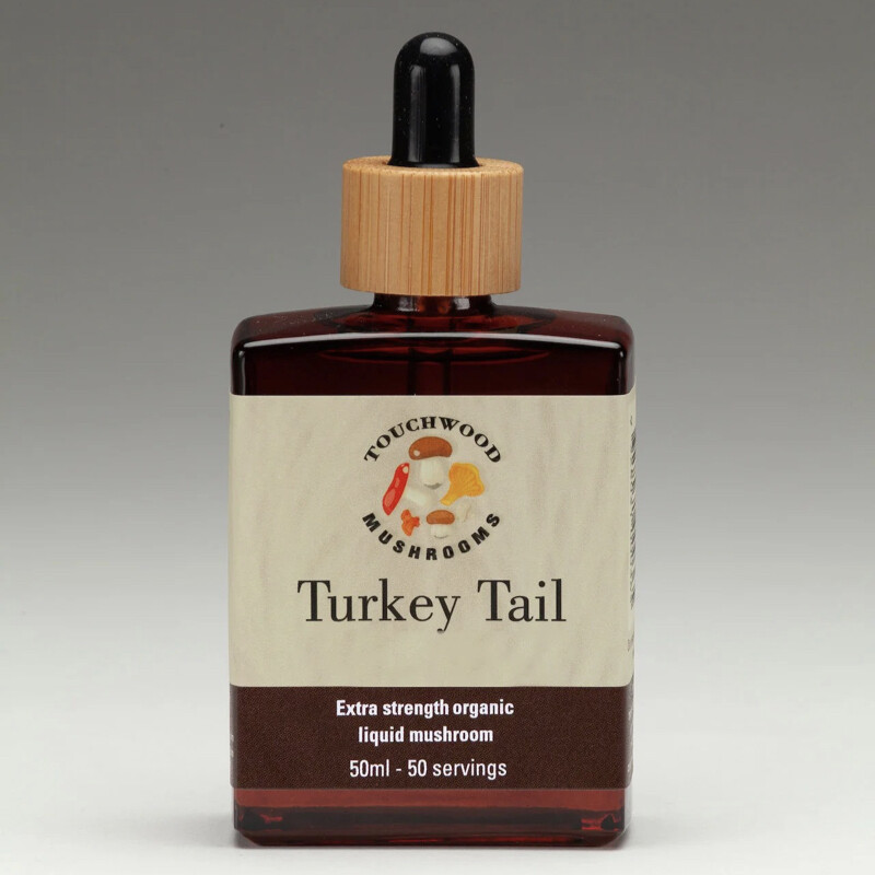 Turkey Tail Mushroom Liquid Touchwood Mushrooms The Vitamin Outlet