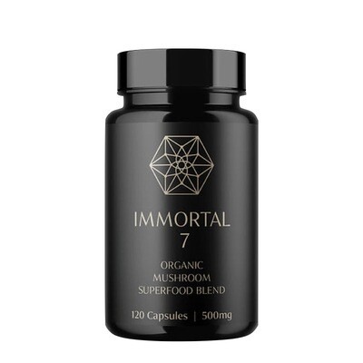 Nature&#39;s Body Immortal 7 - Organic Mushroom Superfood Blend 500mg