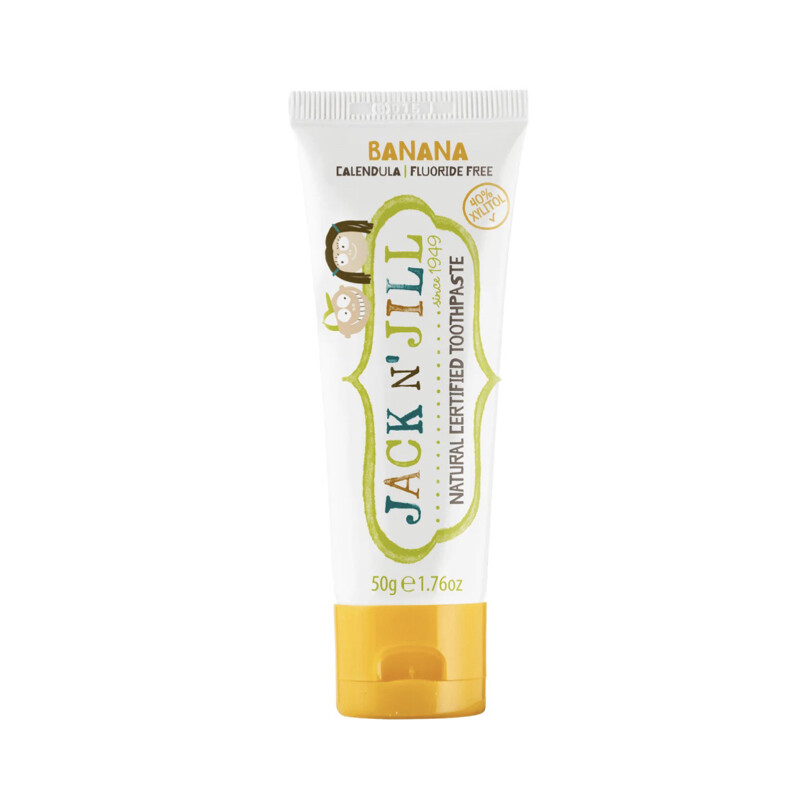 Jack N Jill Natural Toothpaste, Size: 50g, Colours: Banana