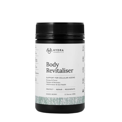 Hydra Longevity Body Revitaliser, Size: 120g, 12 servings