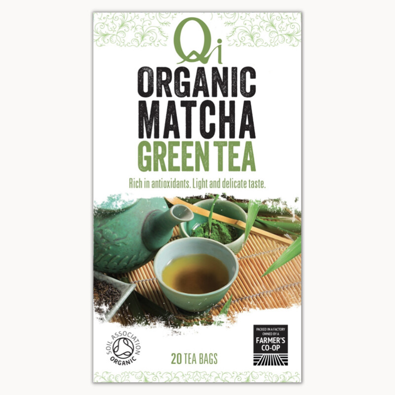 Organic Matcha Green Tea Qi Tea The Vitamin Outlet