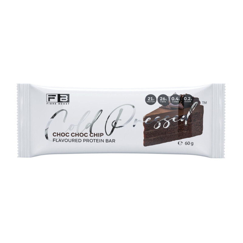 Fibre-Boost Cold Pressed Protein Bars Choc Choc Chip