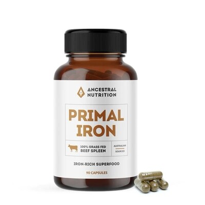 Ancestral Nutrition Primal Iron - Grass Fed Beef Spleen