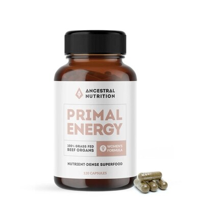 Ancestral Nutrition Primal Energy Women - Grass Fed Beef Organ Superfood