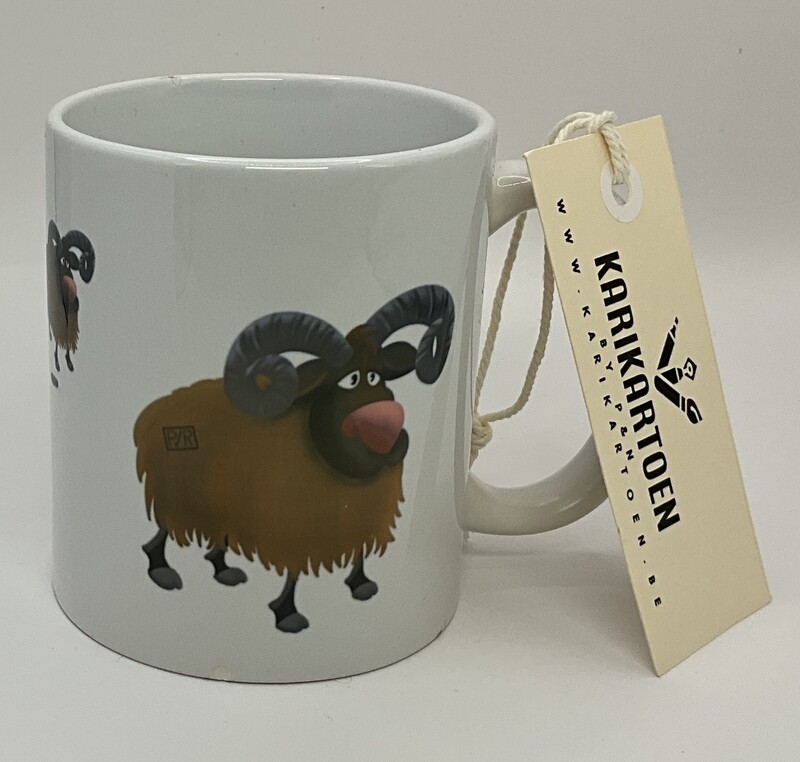 Koffiemok - Horoscoop - Cartoon - Ram