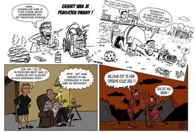 Cartoon elke gelegenheid