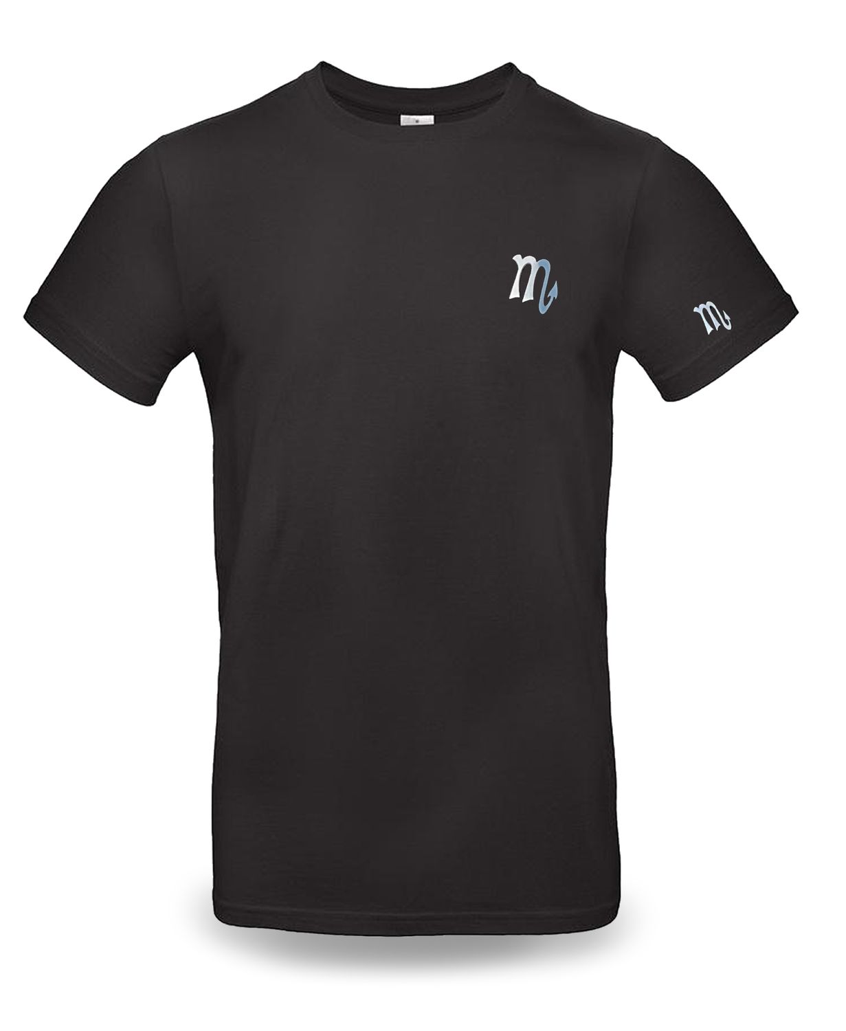 T-shirt Horoscoop logo zwart