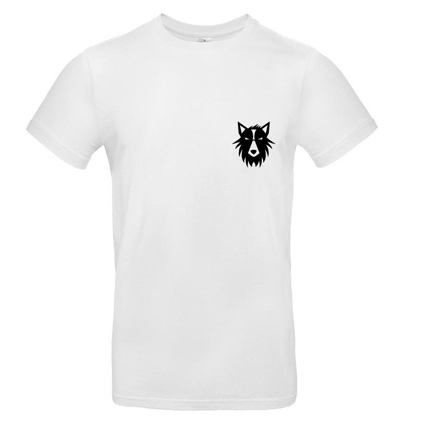 T-shirt dier silhouette wolf