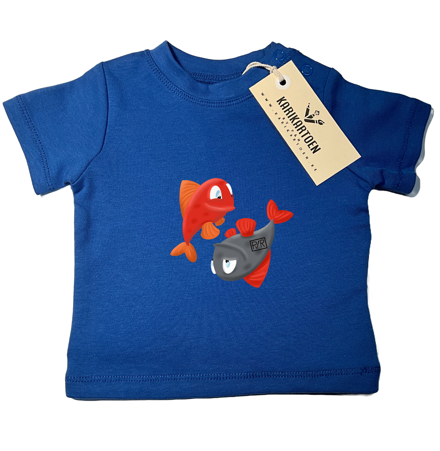 T-shirt horoscoop tekening (Baby 0-2 jaar) - Vissen