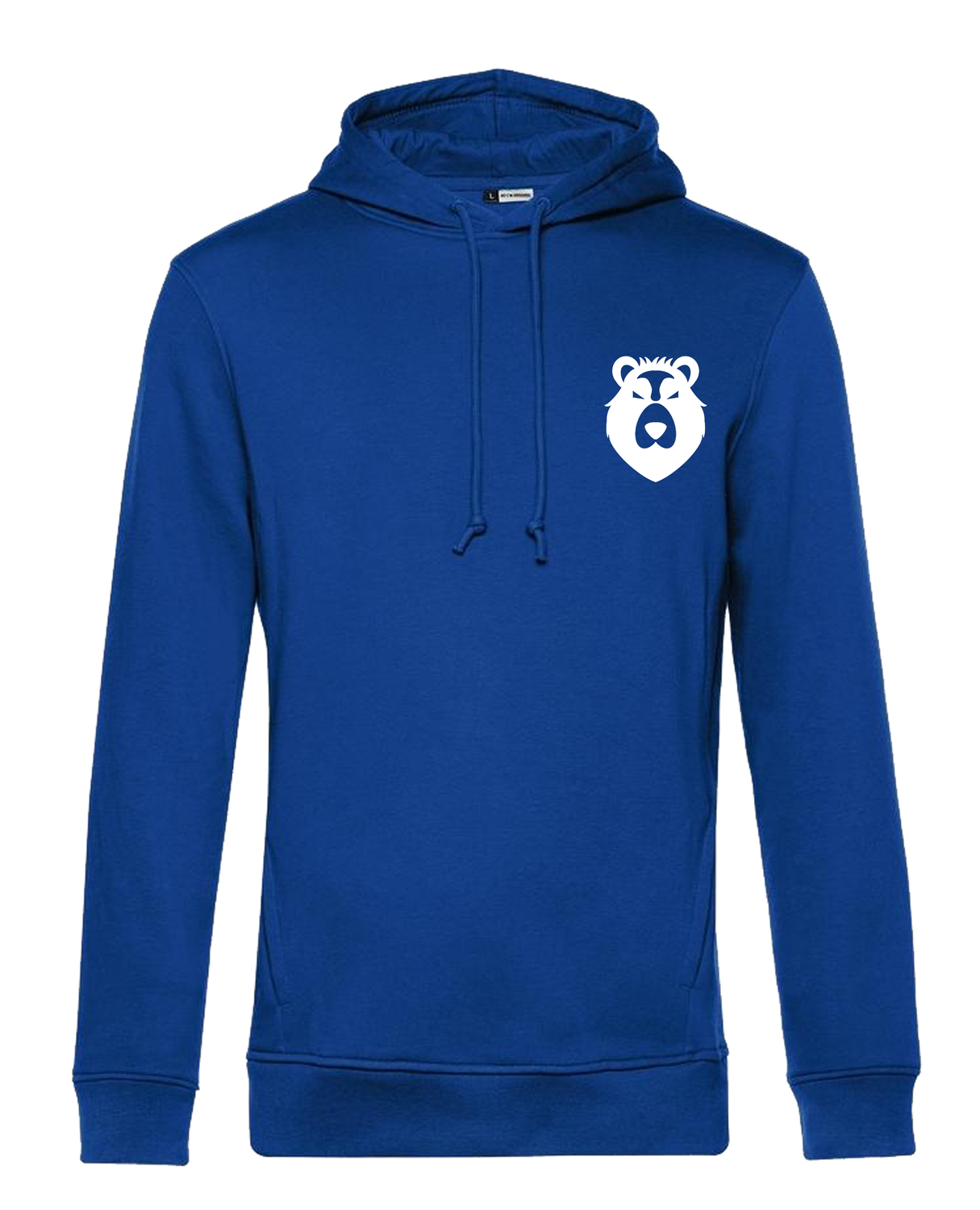 Hoodie logo Beer wit