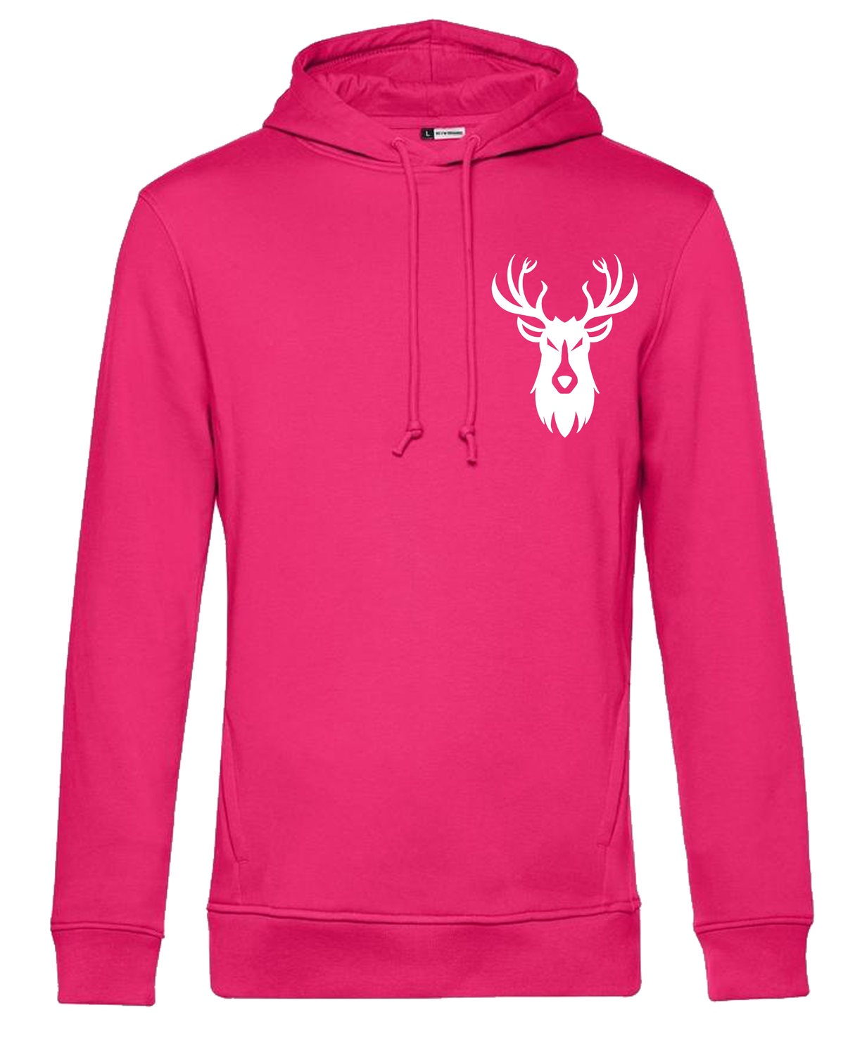 Hoodie logo Hert Wit