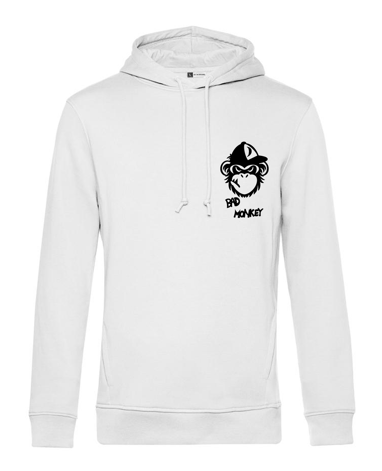 Hoodie logo Aap zwart