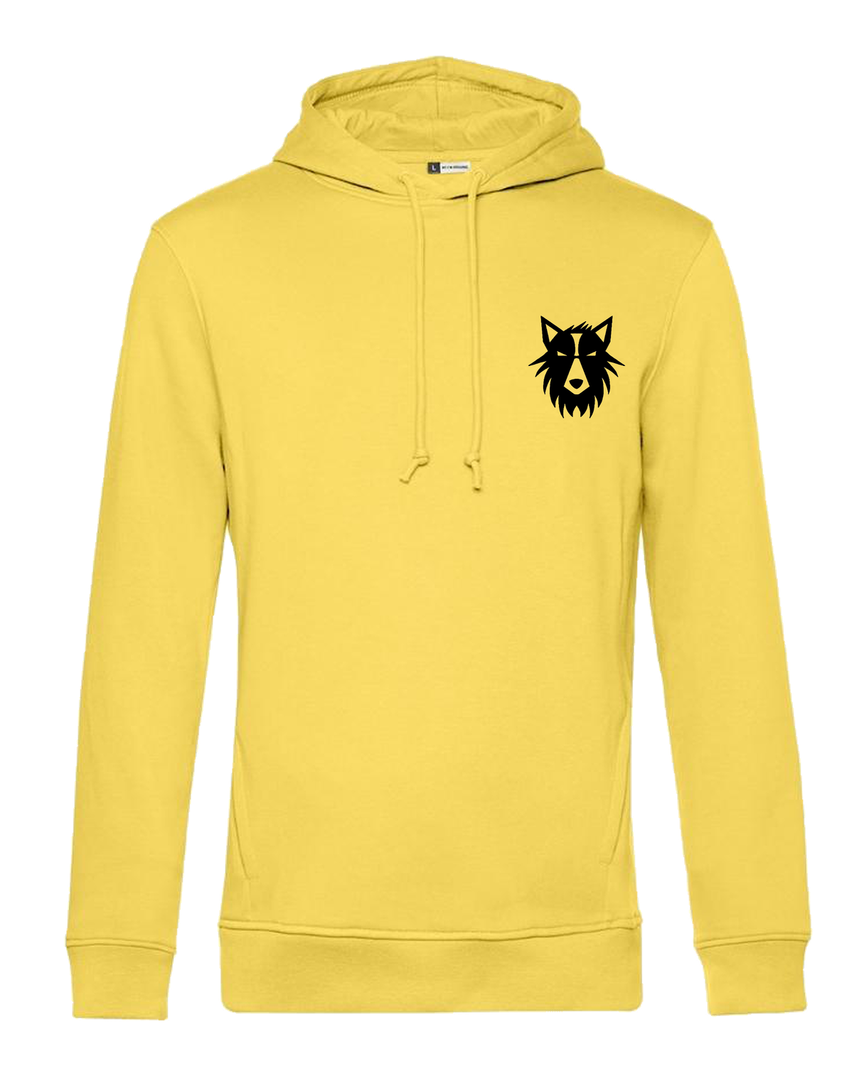 Hoodie logo Wolf zwart