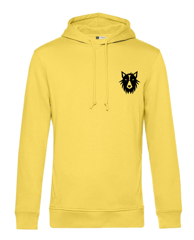 Hoodie logo Wolf zwart