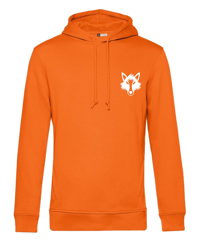 Hoodie logo Vos wit
