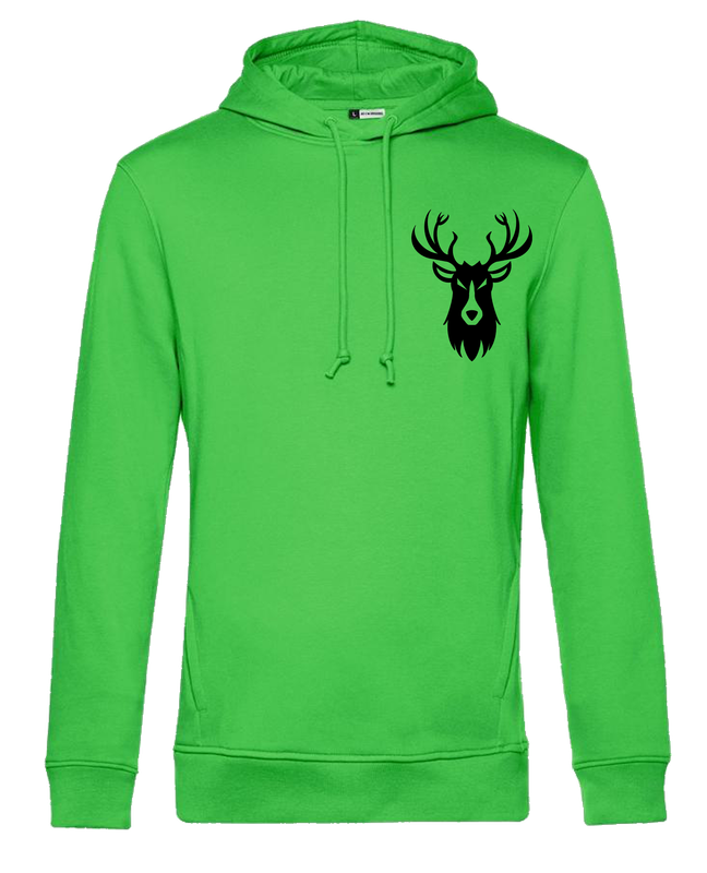 Hoodie logo Hert zwart
