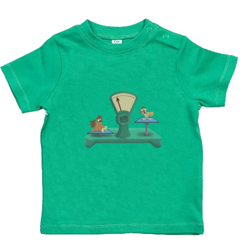 T-shirt horoscoop tekening (Baby 0-2 jaar) - Weegschaal