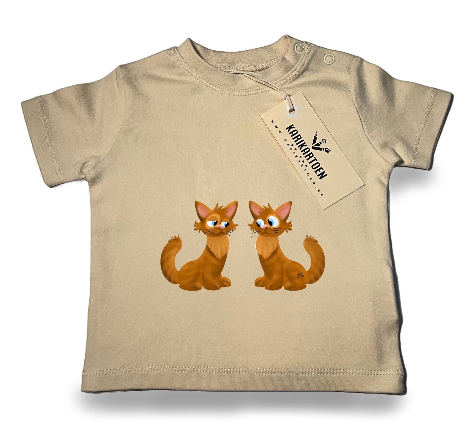 T-shirt horoscoop tekening (Baby 0-2 jaar) - Tweelingen