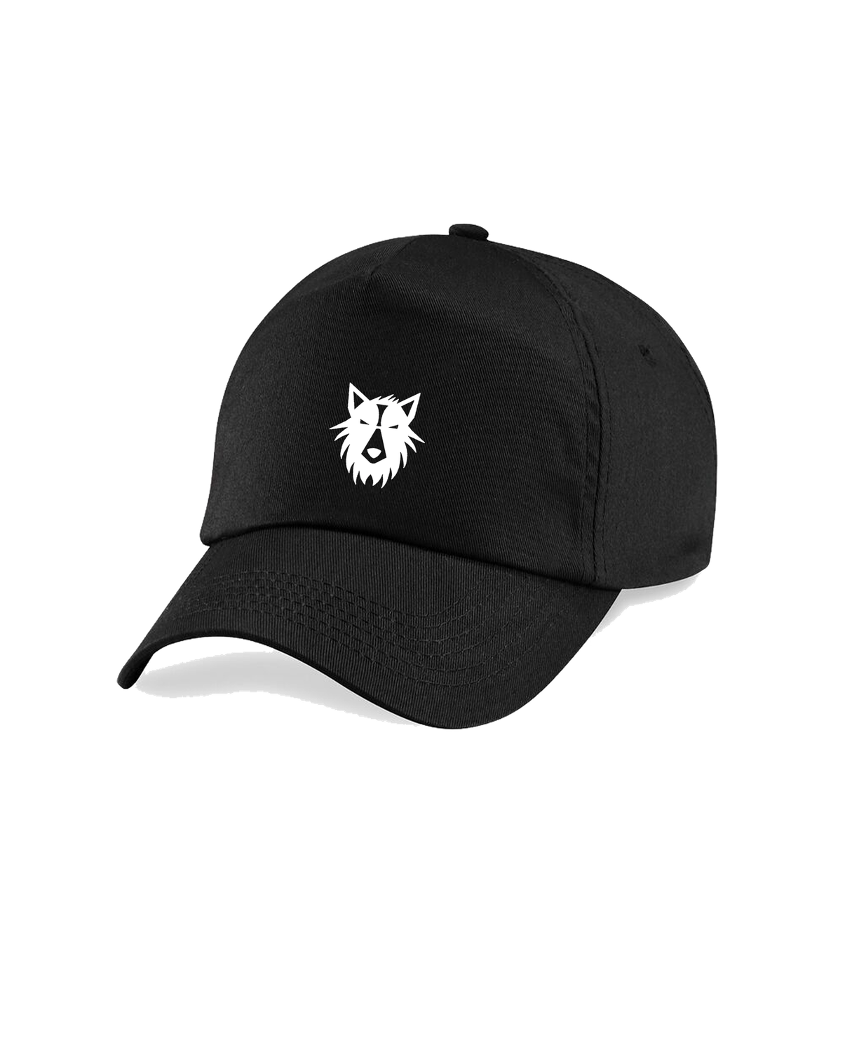 Pet junior logo Wolf wit